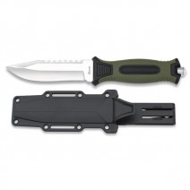 Albainox Green Savage Knife Fixed Blade - 32539