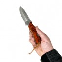 Albainox Impala Hunting Folding Knife Wood - 19796 