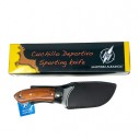 Albainox Hunter Knife w/hook Fixed Blade - 31554