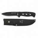 K25 Knife Black Fixed Blade 12 cm - 31574